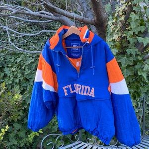 Florida Gator vibrant blue and orange super warm jacket/coat.
